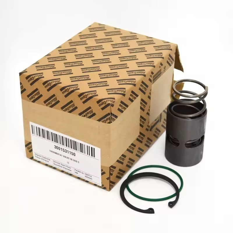 Atlas Copco Original 55 ° C 온도 제어 밸브 3001531150