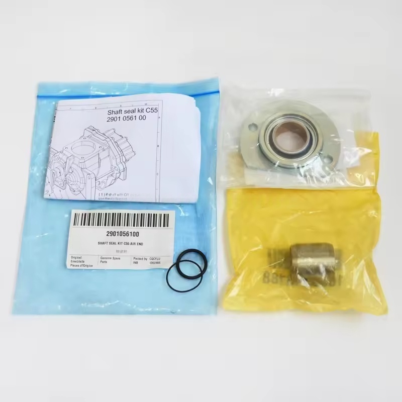 2901056100 Atlas Copco Air Compressor Shaft Sleeve Oil Seal Kit C55 오일 샤프트 원본