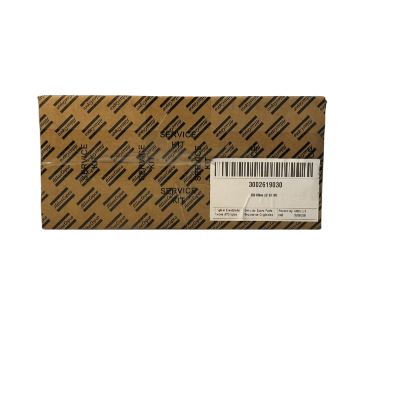 3002619030 Atlas Copco Air Compressor 오일 필터 X2 키트 8K Genuine