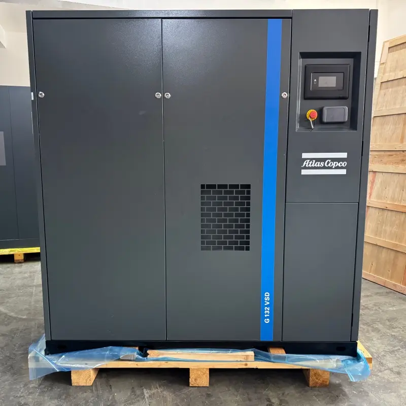 Atlas Copco G132VSD 오일 주입식 스크류 압축기 400V 50HZ 가변 속도 드라이브