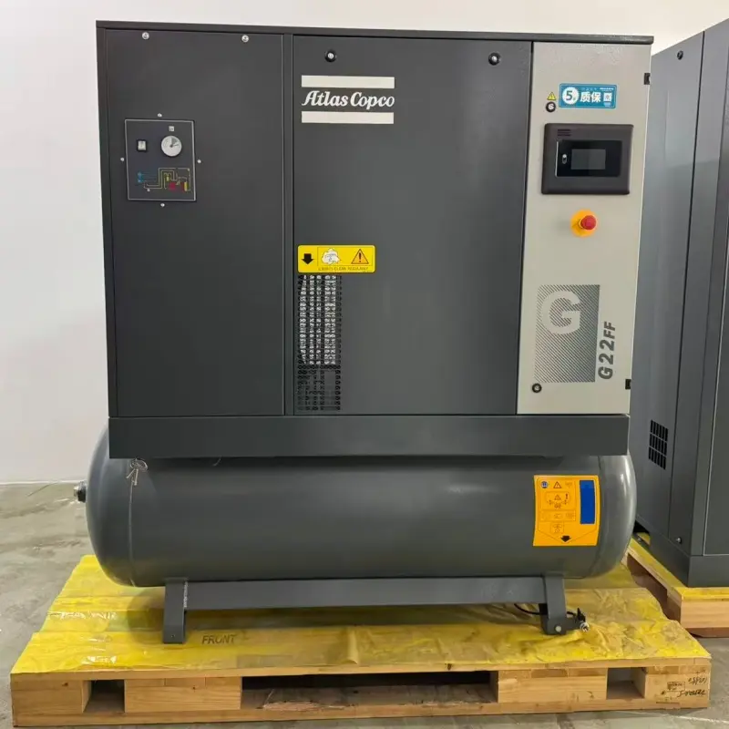 Atlas Copco G22FF 22kW 30HP 산업 제조용 오일 주입식 로터리 스크류 공기 압축기