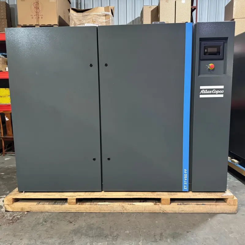 아트라스 콥코 ZT 37 VSD FF 오일 프리 스크류 압축기 37KW 50HP 건조기 클래스 0 정품