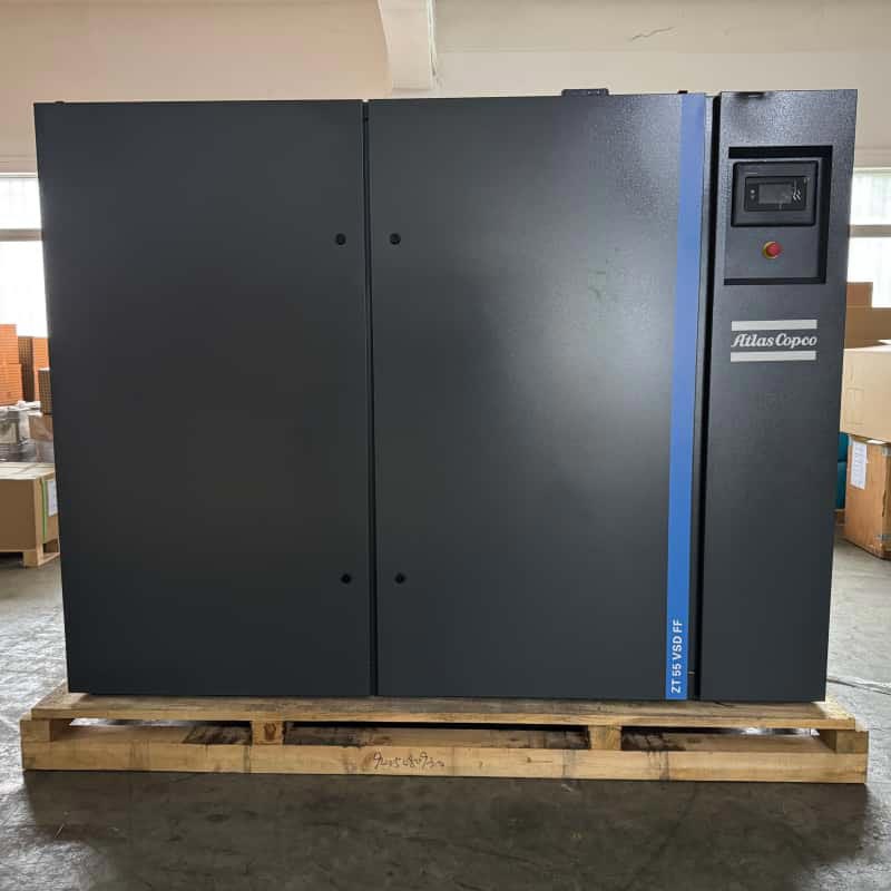 아트라스 콥코 ZT55 VSD FF | 제약 식품 산업 클래스 0용 오일프리 공기 압축기 55kW